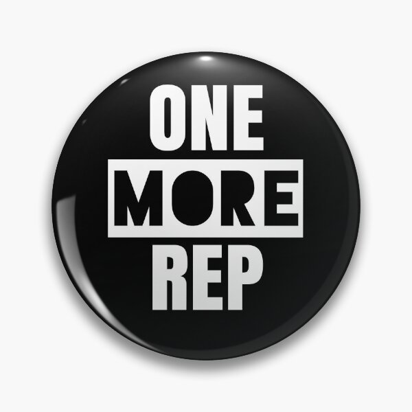 Item preview, One More Rep : Motivational Fitness Quote designed and sold by EnzoVectorism.