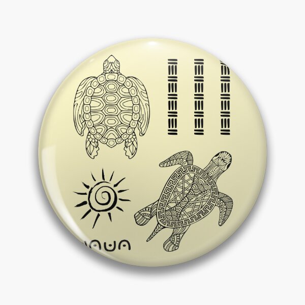 Item preview, Tribal Sea Turtle Spirit Animal Stickers Pattern designed and sold by alchemytree.