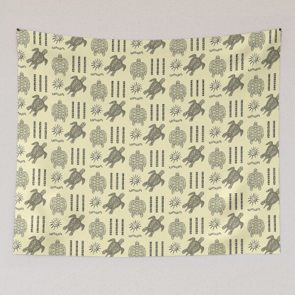 Item preview, Tribal Sea Turtle Spirit Animal Stickers Pattern designed and sold by alchemytree.