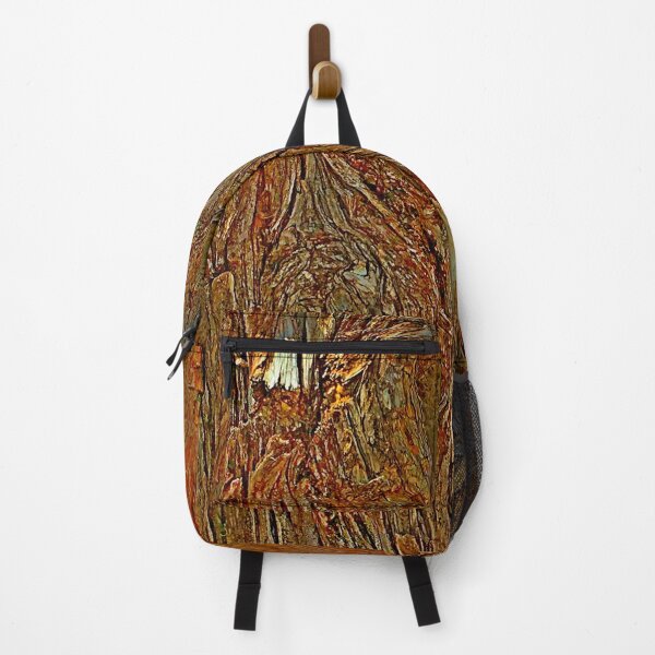 Item preview,  Abstract colorful earth tone Rustic tree bark pattern by Iritof designed and sold by iritof.