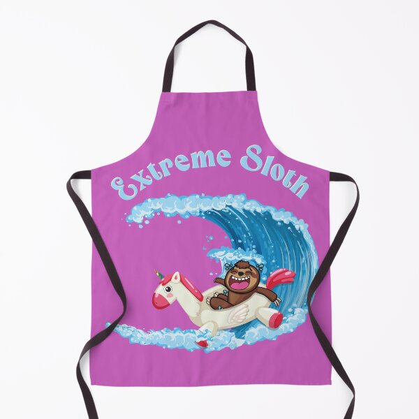 Item preview, Funny summer surfing a unicorn sloth designed and sold by TipTopTapo.