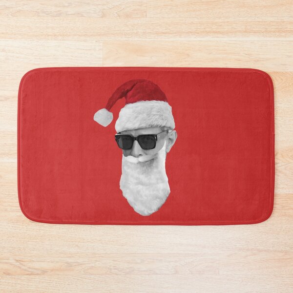 Item preview, Santa Jeff Goldblum - on Red designed and sold by boltjesdesign.