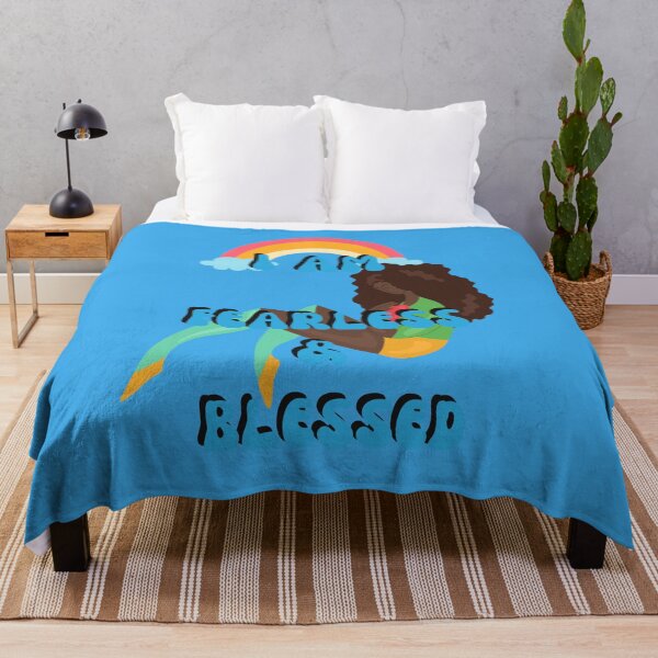 Item preview, I am Fearless & Blessed Affirmation designed and sold by KrisantoArts.