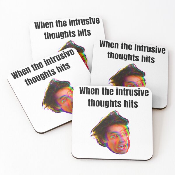 Item preview, When the intrusive thoughts hits  designed and sold by Sunwang.