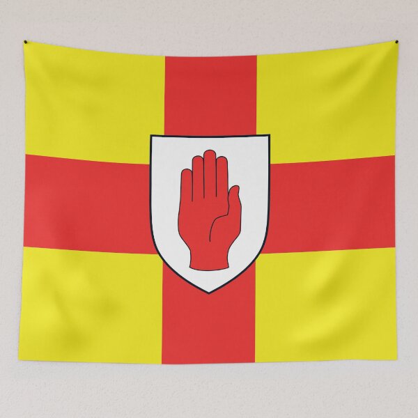 Artikelvorschau, Flagge von Ulster, rote Handflagge von Ulster entworfen und verkauft von FlagsandSymbols.