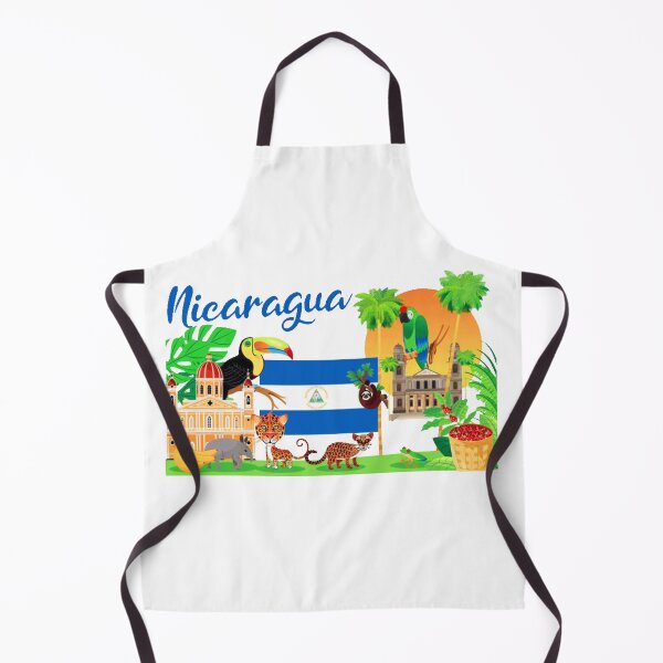 Item preview, Nicaragua Flag Map Heartbeat for Nicaraguan Art Sticker designed and sold by CuteHigh01.