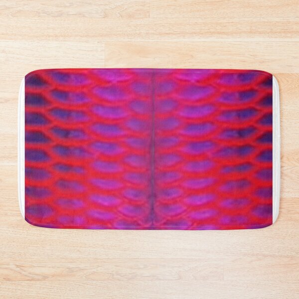 Item preview, Arowana Red and Purple Scale Pattern designed and sold by Artistability.