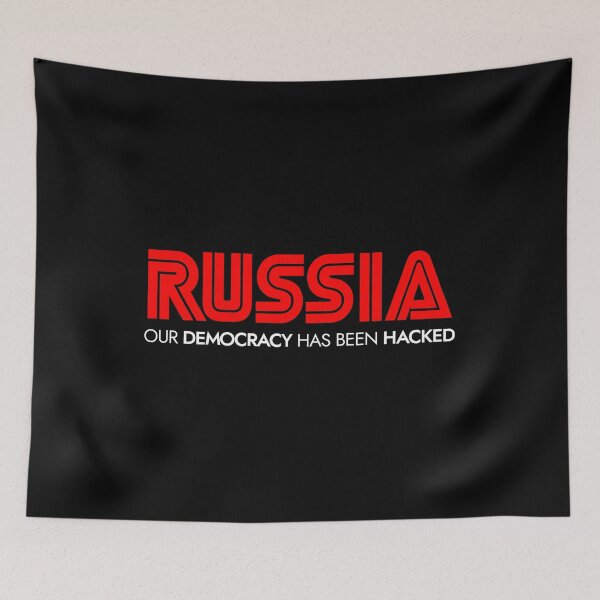 Item preview, Russia Democracy Hacked designed and sold by Essenti4lgoods.