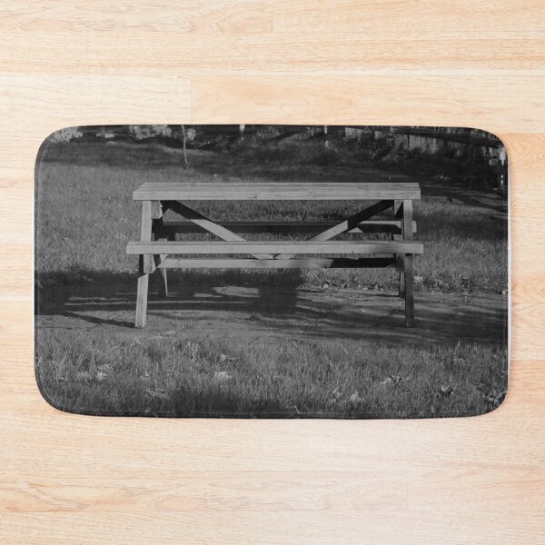 Item preview, garden bench black and white designed and sold by Francespoppy.