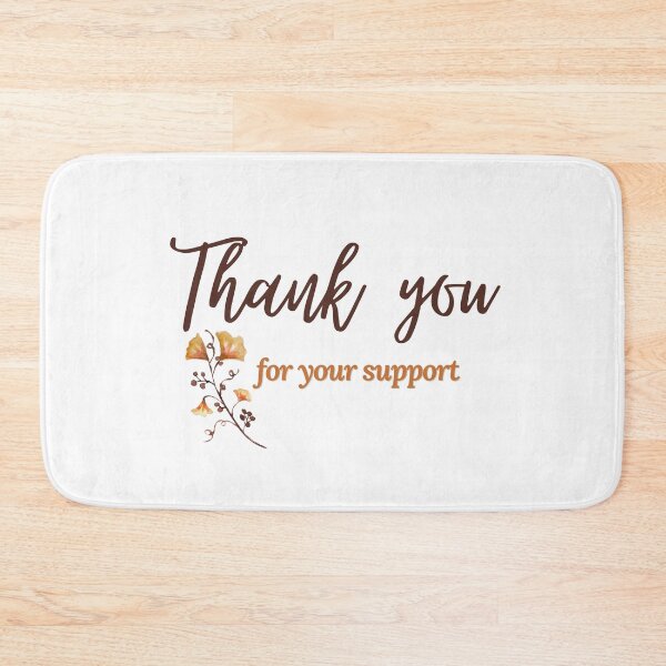 Item preview, Thank you for your support  | Thank you quotes designed and sold by Shambusiness.