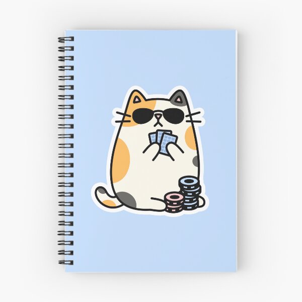 Item preview, Ace Cat Sticker designed and sold by Cat Stickers.