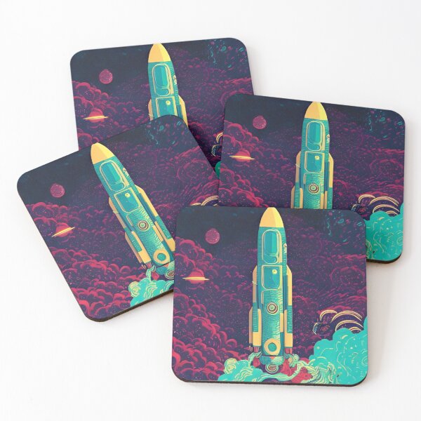 Item preview, Retro Rocket  designed and sold by EsoteraArt.