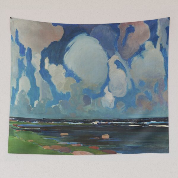 Item preview, Clouds in Finland - Konrad Krzyżanowski designed and sold by Vintage Wall Art.