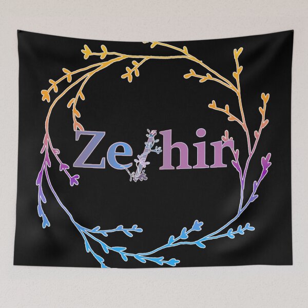 Item preview, Ze/Hir Pronouns designed and sold by ELDigitals.