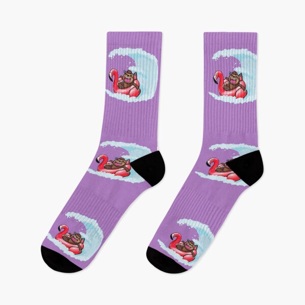 Item preview, Tobogganing a flamingo sloth designed and sold by TipTopTapo.