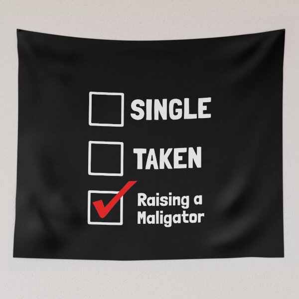 Item preview, Single Taken Raising A Maligator Funny Dog Gift designed and sold by Malinois  Drive.