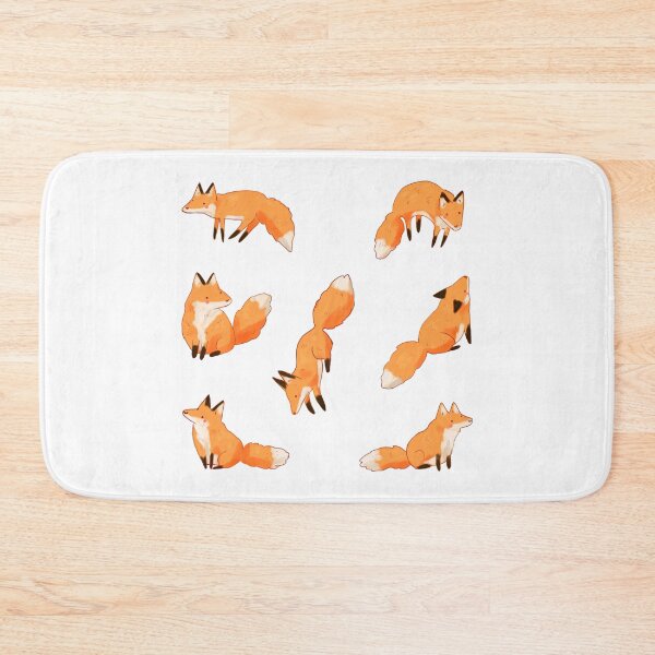 Item preview, Cute foxes pattern  designed and sold by Mayarart.