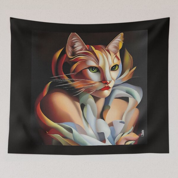 Aperçu de l'œuvre Mayka, chat créée et vendue par L. ROCHE.
