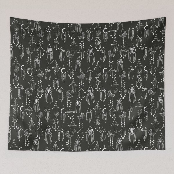 Item preview, Dreamcatcher seamless pattern. Boho style repeated texture. designed and sold by Vera Styles.
