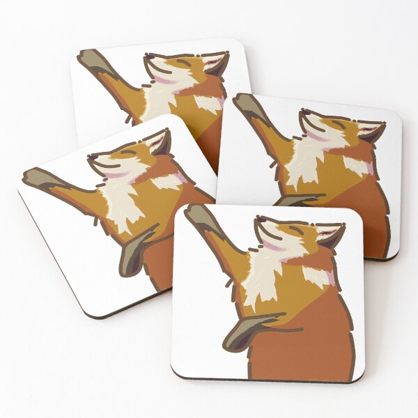 Item preview, Simple standing fox designed and sold by LunatikShop.