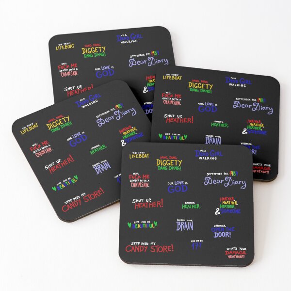 Item preview, HEATHERS ICONIC QUOTES SET designed and sold by Ali Esther.