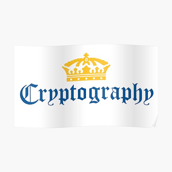Cryptography Crown Poster