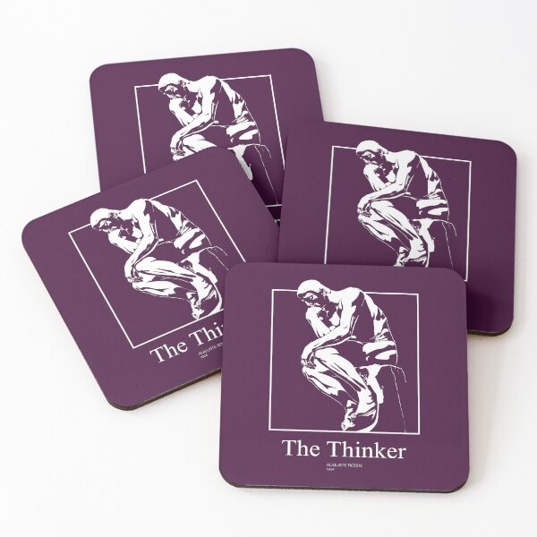 Item preview, 'The Thinker' by Rodin Fine Art Illustration designed and sold by rpalesca.