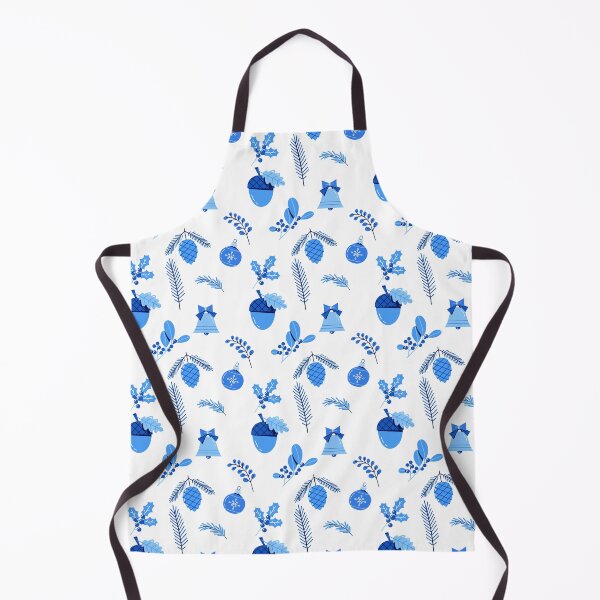 Item preview, Blue Christmas pattern designed and sold by PellSilversmith.
