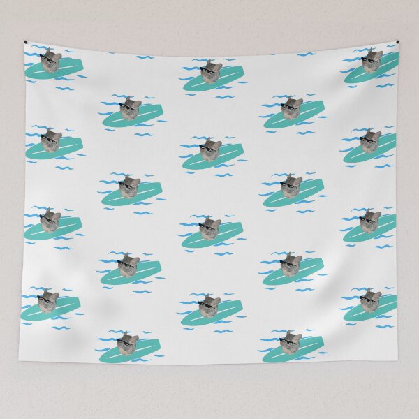 Item preview, Surfing chinchilla designed and sold by ChinnieGirl.