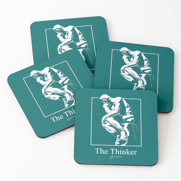 Item preview, 'The Thinker' by Rodin Fine Art Illustration designed and sold by rpalesca.
