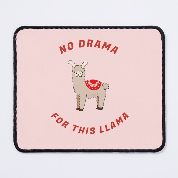 Item preview, no drama for this llama designed and sold by rizdrawings.