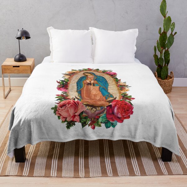 Item preview, Our Lady of Guadalupe Flowers designed and sold by vagonart.