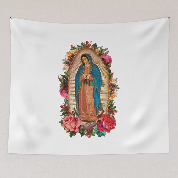 Item preview, Our Lady of Guadalupe Flowers designed and sold by vagonart.