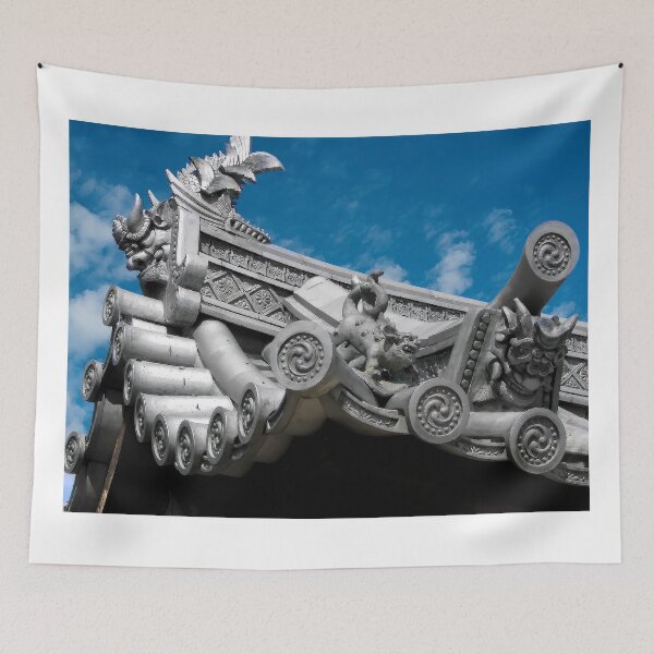 Item preview, Horyuji Temple Gate Roof - Nara Japan designed and sold by Daniel Hagerman.