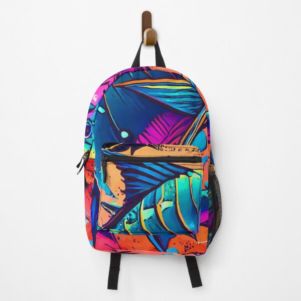 Item preview, Vintage Neon Marlin Fish designed and sold by AwakenedSoul.