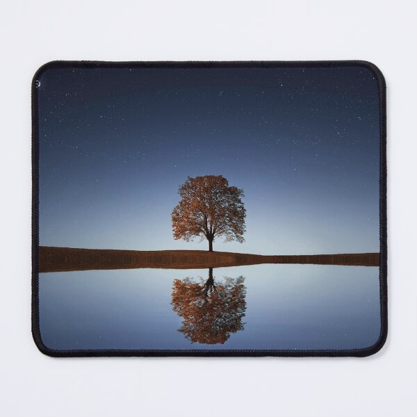 Item preview, Silhouette of Tree Near Body of Water designed and sold by Store-teto.