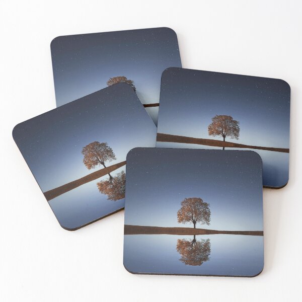 Item preview,  Silhouette of Tree Near Body of Water designed and sold by Store-teto.