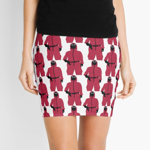 Squid Game Square Guard Mini Skirt
