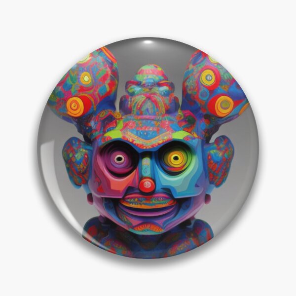 Item preview, Ancient digital mexican robot statue designed and sold by Daap.