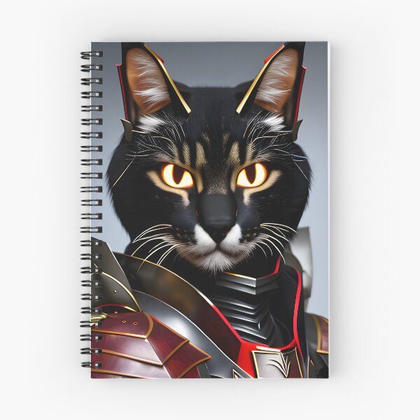 Item preview, Cat in Armor - Modern Digital Art designed and sold by Ai-michiart.