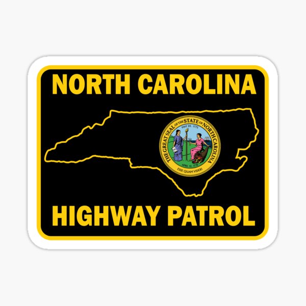 North Carolina Highway Patrol Badge Patch Logo Emblem Shield