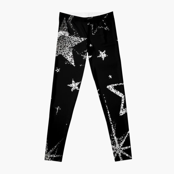 Stars Silver Purple Leggings– Fanilu