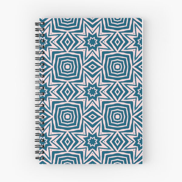 Item preview, Stunning Blue and Pink Geometric Seamless Pattern Print designed and sold by protegra.