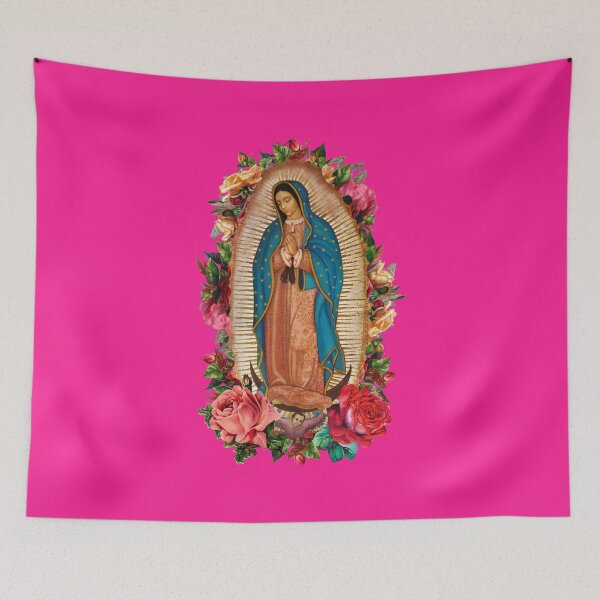 Item preview, The Virgin of Guadalupe, Mexican Rose Flowers designed and sold by vagonart.