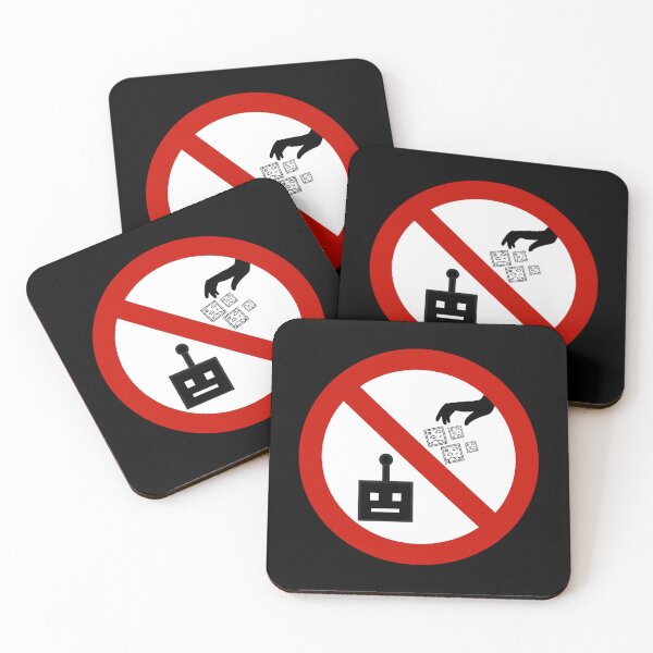 Item preview, Do Not Feed The A.I. Warning Sign - A.I. Art Generator Meme (icon) designed and sold by MillennialMemer.