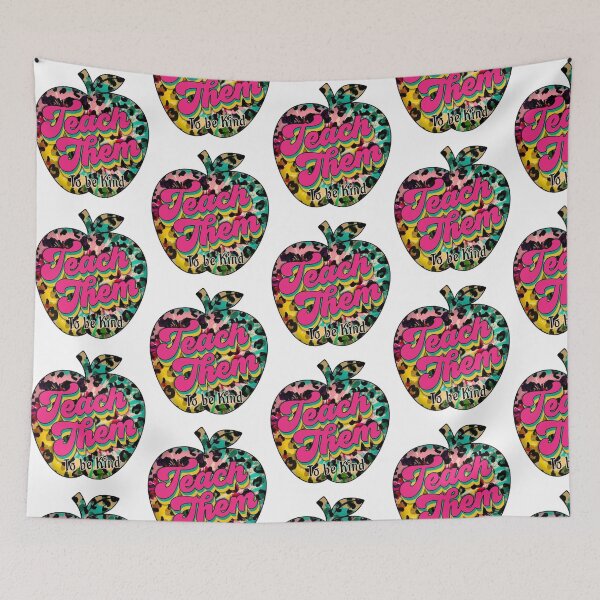 Item preview, Teach Them To Be Kind Teacher’s Apple designed and sold by FortuneCookieTs.