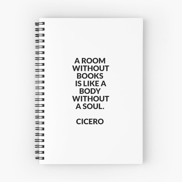 Item preview, A room without books is like a body without a soul - Cicero quotes designed and sold by Inspirationmotivation.