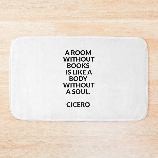 Item preview, A room without books is like a body without a soul - Cicero quotes designed and sold by Inspirationmotivation.