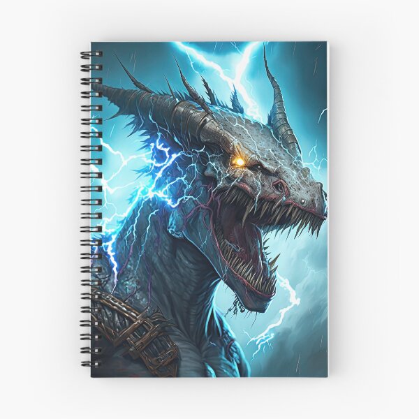 Item preview, Monster dragon with lightning designed and sold by mrlongfield.