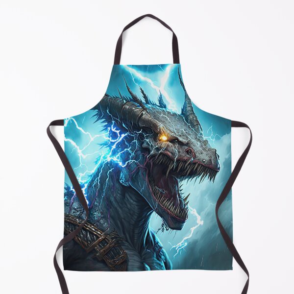 Item preview, Monster dragon with lightning designed and sold by mrlongfield.